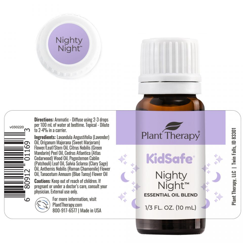 Nighty Night KidSafe - Nyugodt alvás illóolaj keverék