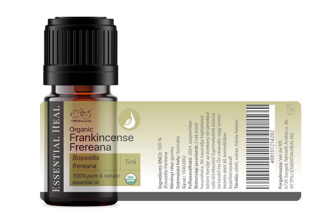 Frankincense Frereana Organic - Organikus Szomáliai Tömjén illóolaj