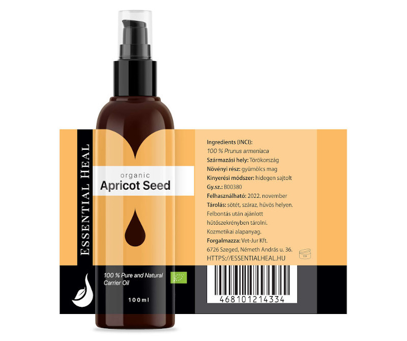 Apricot Seed Organic - Organikus Sárgabarackmag hordozóolaj
