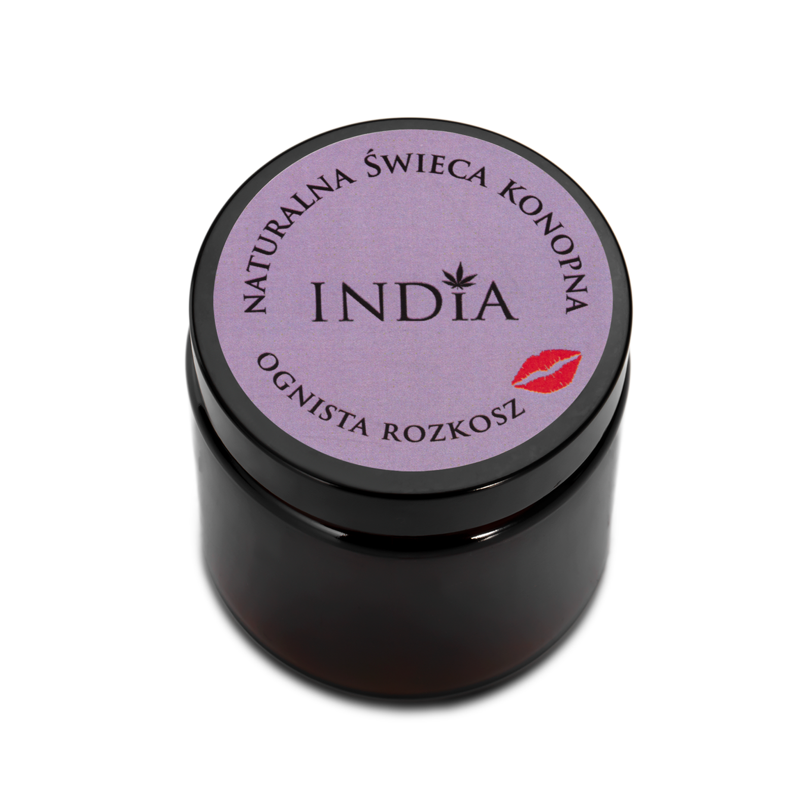 India Cosmetics illat- és masszázsgyertya kenderolajjal